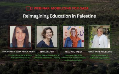 Reimagining Education in Palestine Webinar